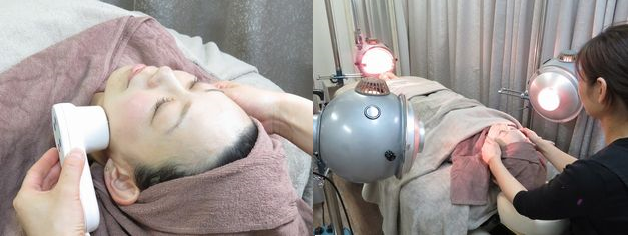 光フェイシャルスキンケア